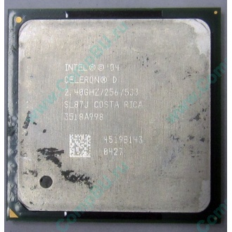 Процессор Intel Celeron D (2.4GHz /256kb /533MHz) SL87J s.478 (Авиамоторная)