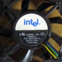 Вентилятор Intel D34088-001 socket 604 (Авиамоторная)